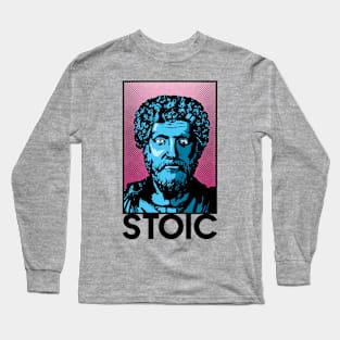 STOIC Marcus Aurelius Long Sleeve T-Shirt